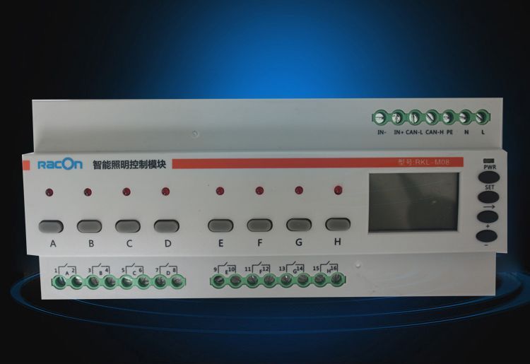 ?？豏KL-M08獨立智能照明控制器 220v供電